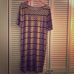 Lularoe multicolored dress